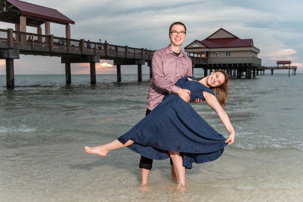 proposal photographer clearwater beach