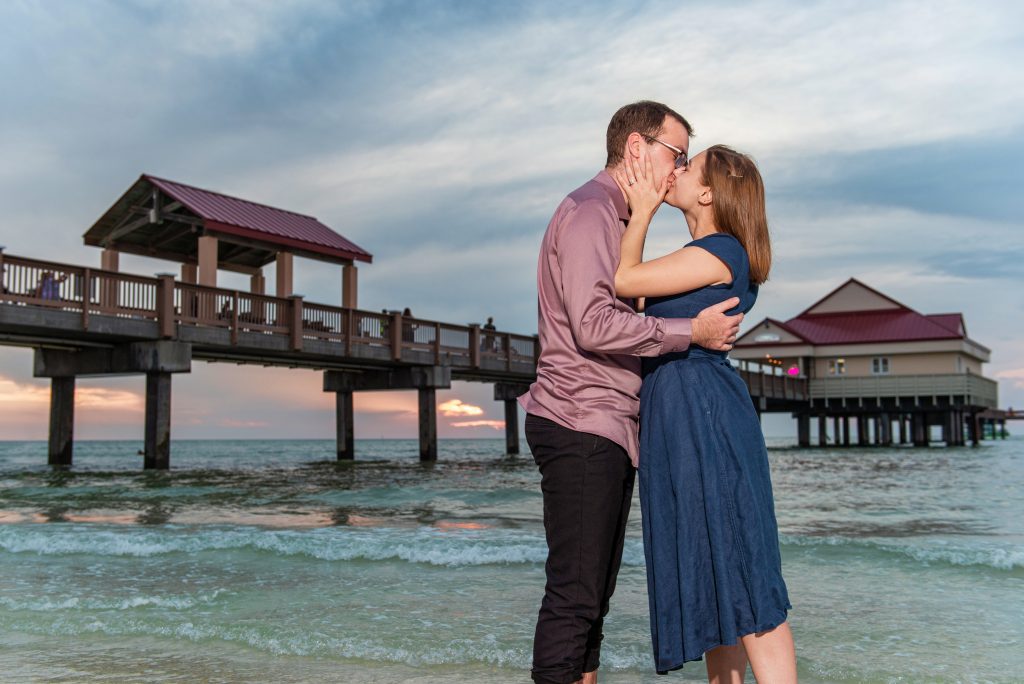 proposal photographer clearwater beach