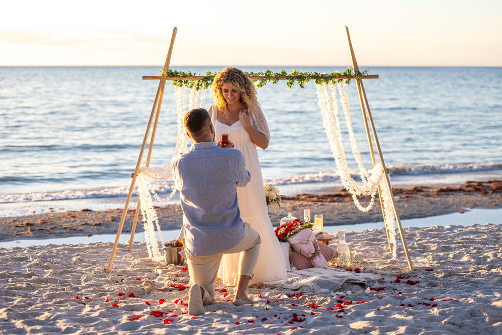 proposal photographer st pete indian rocks clearwater