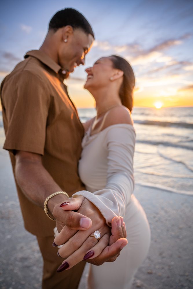 Proposal photographer clearwater beach