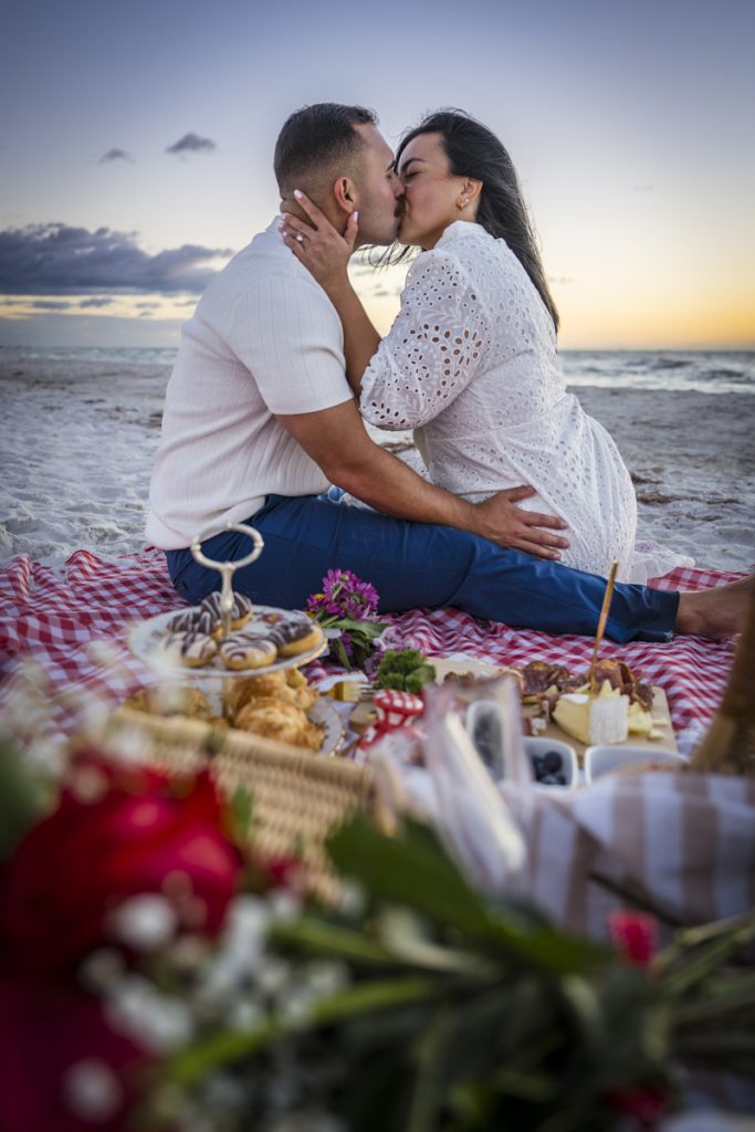 clearwater beach proposal photographer