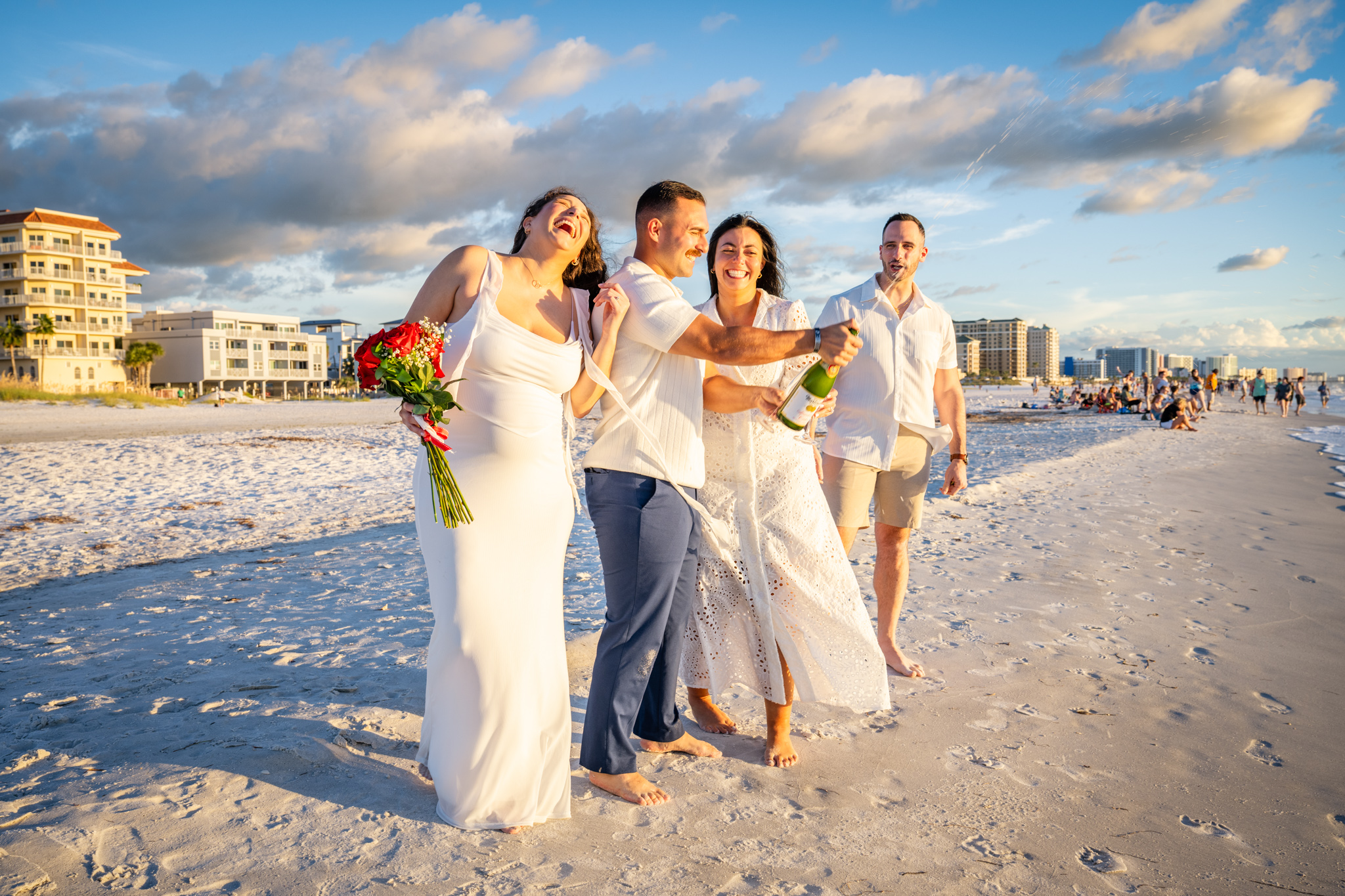 clearwater beach proposal photographer