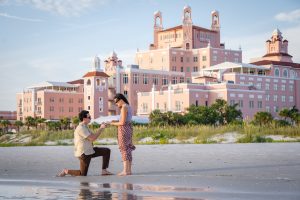 don cesar beach proposal photographer